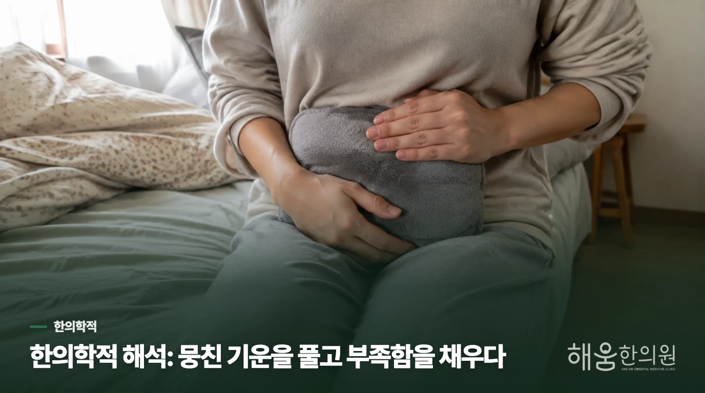 한의학적 해석: 뭉친 기운을 풀고 부족함을 채우다