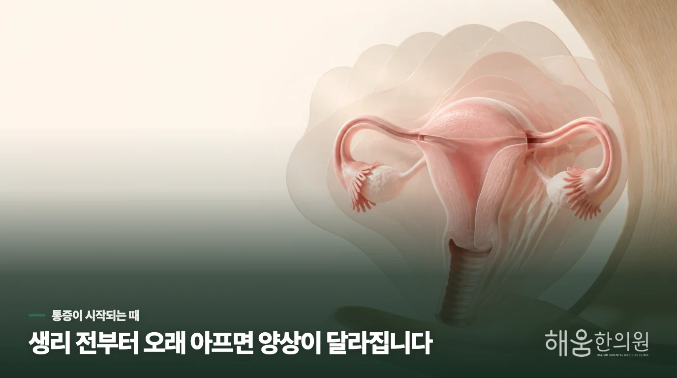 생리통은 왜 시작 전부터 아플 수 있을까요?